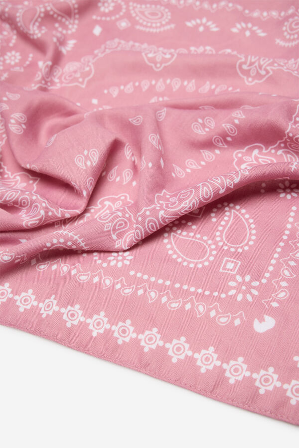 Milano Pa&ntilde;uelo estampado bandana Rosa