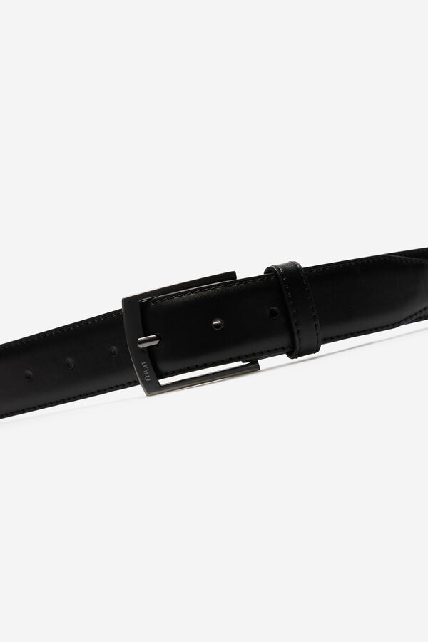 Milano Cintur&oacute;n b&aacute;sico milano Negro