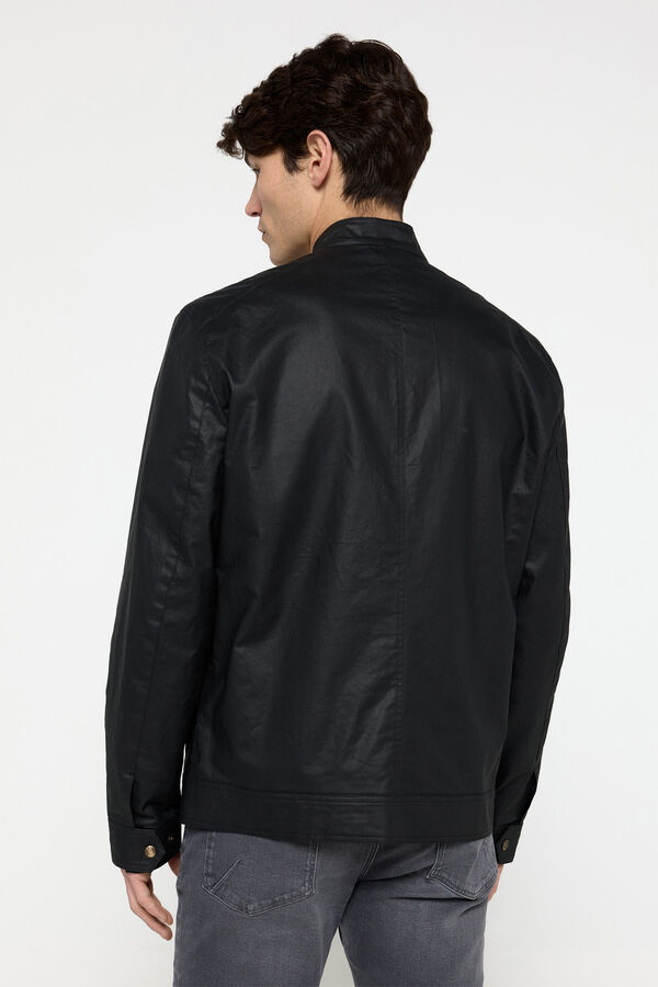 Milano Casaco Biker Preto