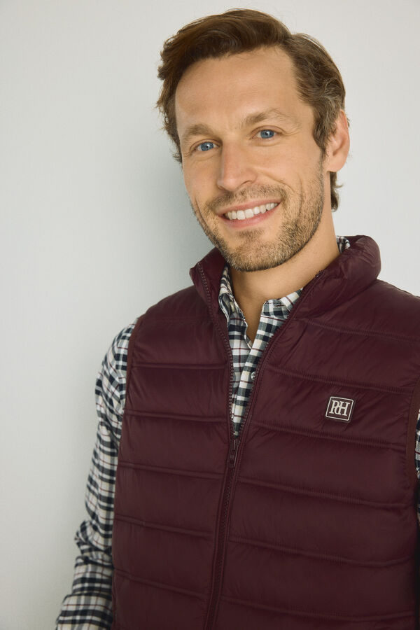 Pedro del Hierro Chaleco acolchado ultralight Granate