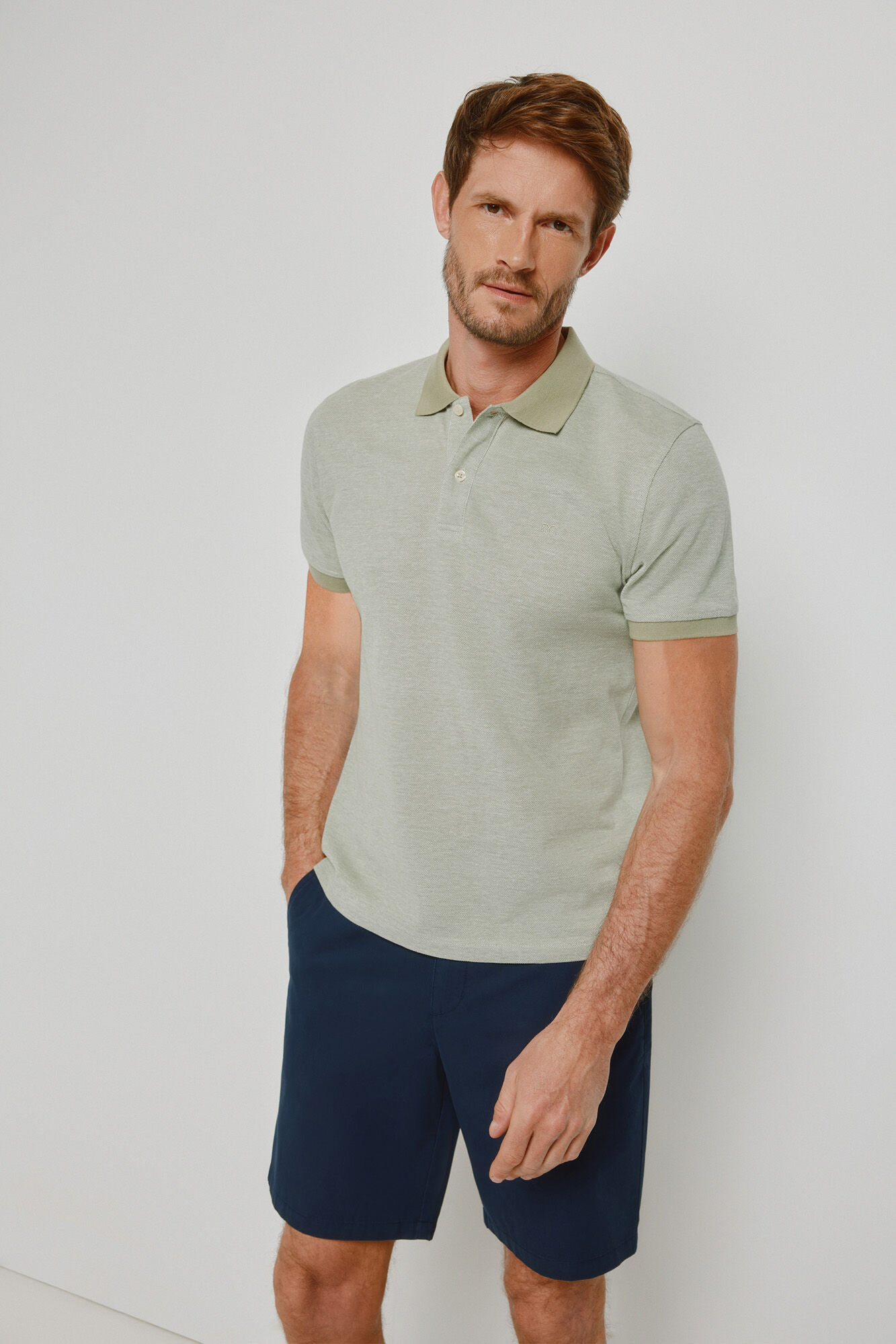 Milano Polo manga corta