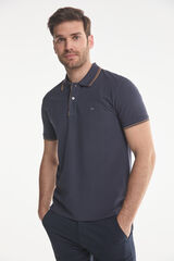 Fifty Outlet Polo Tips Navy