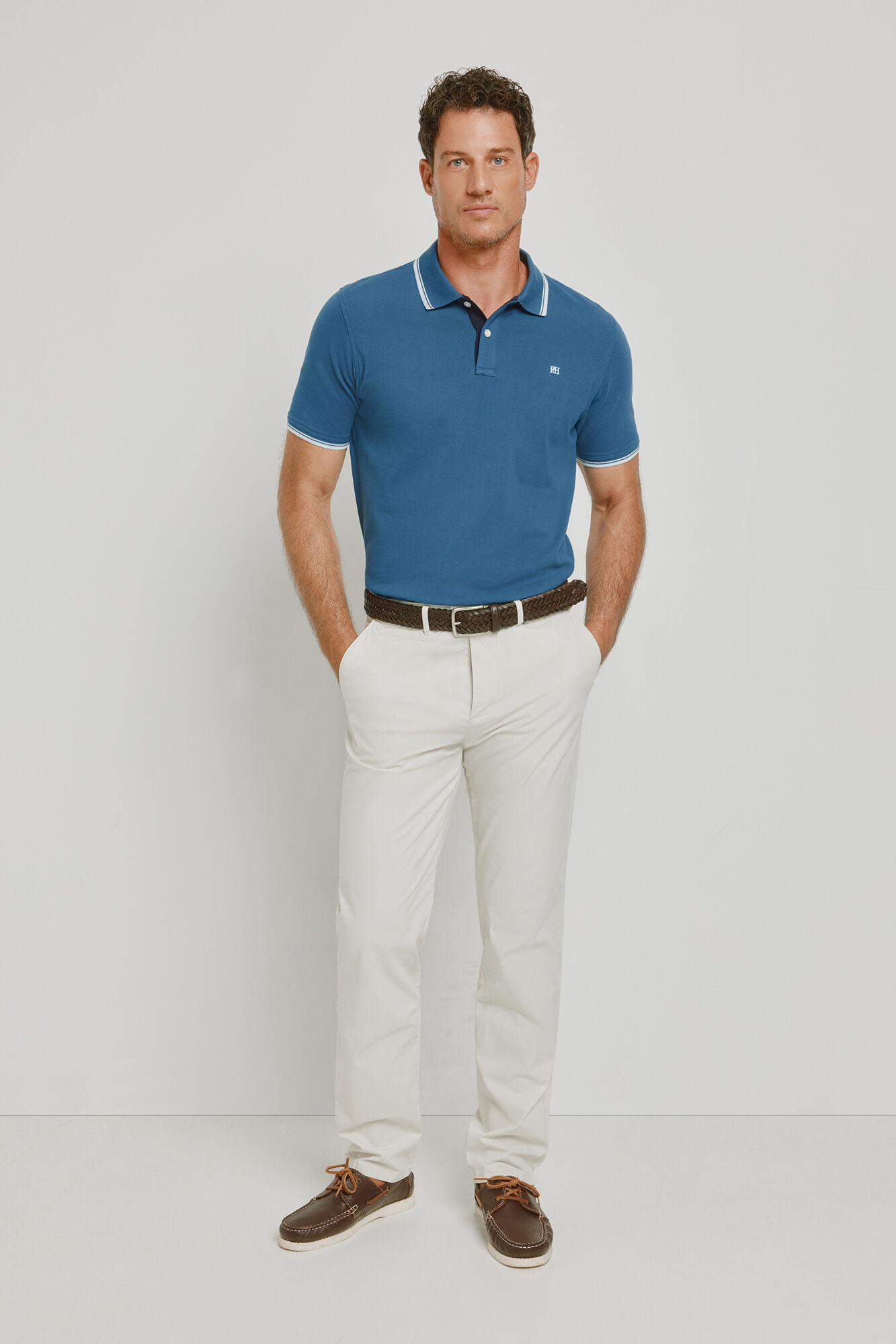 Pedro del Hierro Polo manga corta