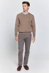 Milano Calças chino slim fit Torrefacçao