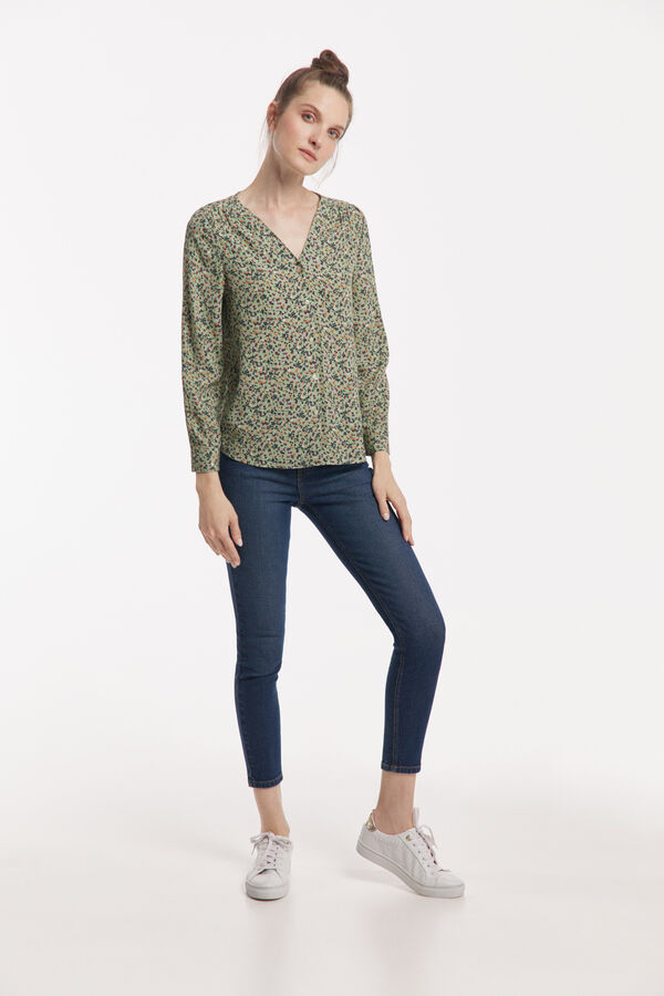 Fifty Outlet BLUSA BOTONES natural