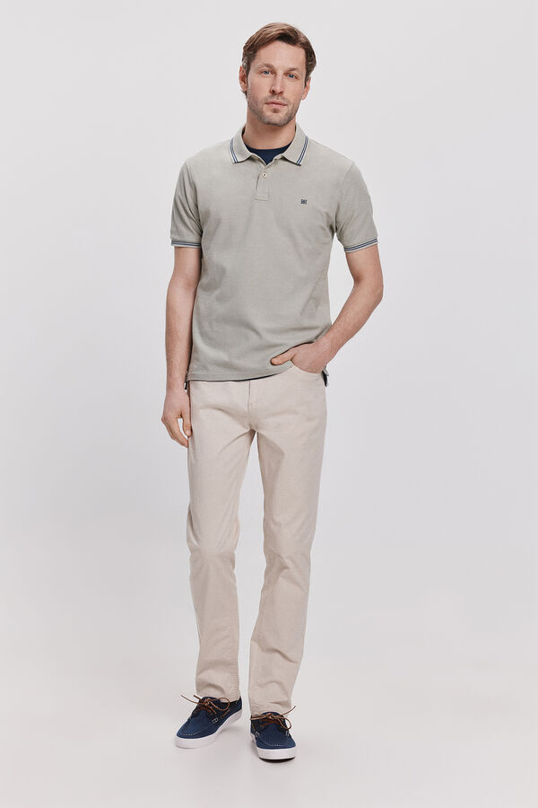 Pedro del Hierro Polo Tips Pedro Del Hierro C&aacute;qui m&eacute;dio