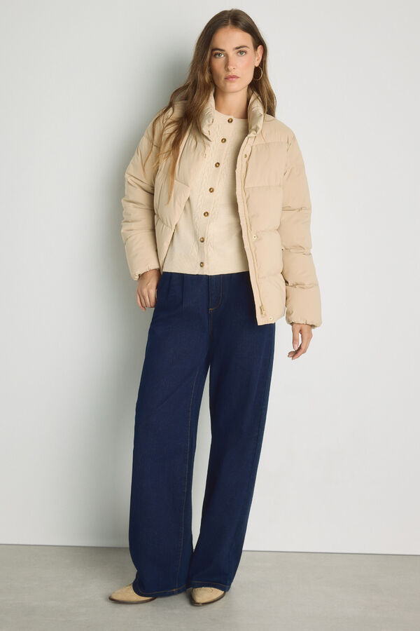 Milano Chaqueta acolchada ultralight Beige