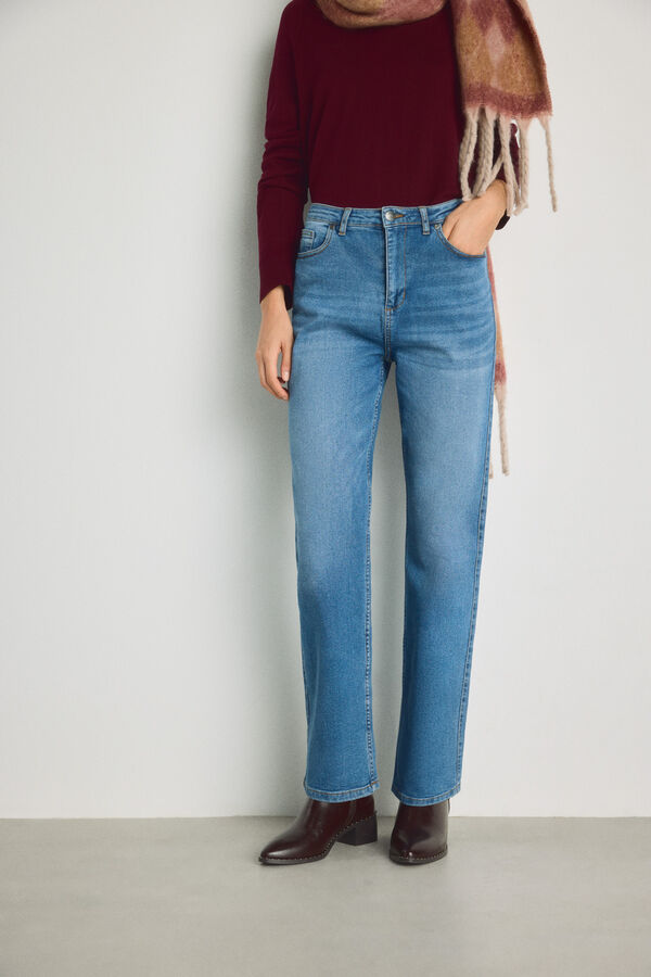 Milano Cal&ccedil;a jeans regular Azul