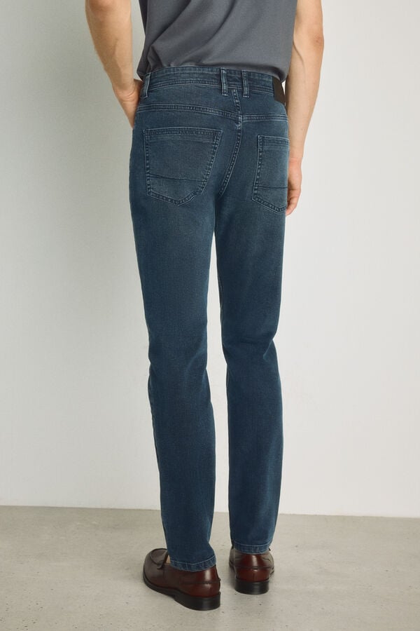 Pedro del Hierro Pantal&oacute;n vaquero slim fit Gris