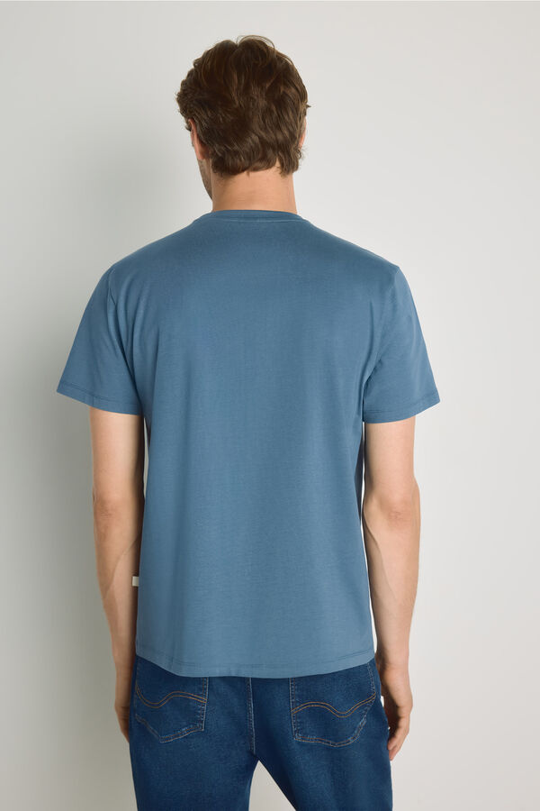Springfield T-shirt de manga curta Azul claro