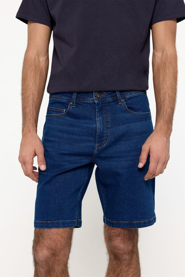 Fifty Outlet Bermudas de ganga slim Springfield Azul