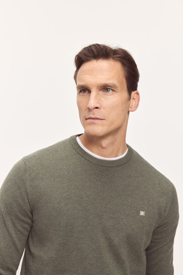 Pedro del Hierro Jersey B&aacute;sico Cuello Caja PDH Botella