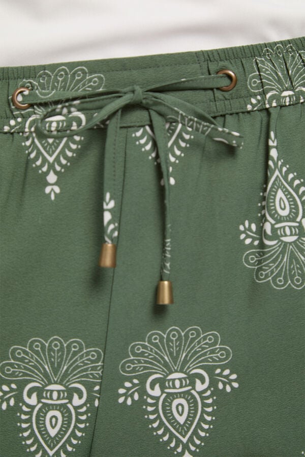 Milano Cal&ccedil;as largas estampadas Multicolor