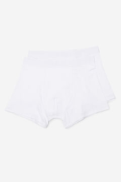 Fifty Outlet Pack 2 boxer básicos Branco