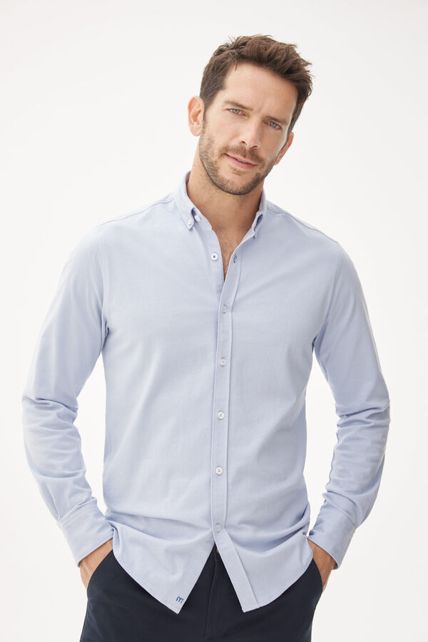 Fifty Outlet Camisa Sport Lisa Azul