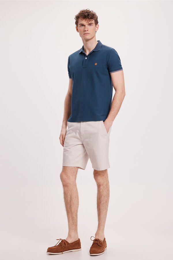 Milano Polo piqu&eacute; Azul