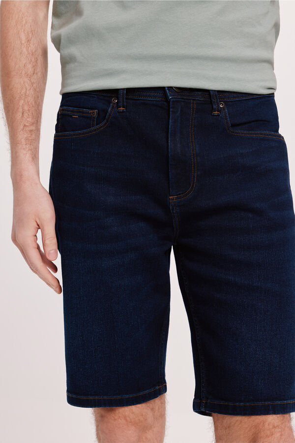 Milano Bermuda Denim Slim Navy