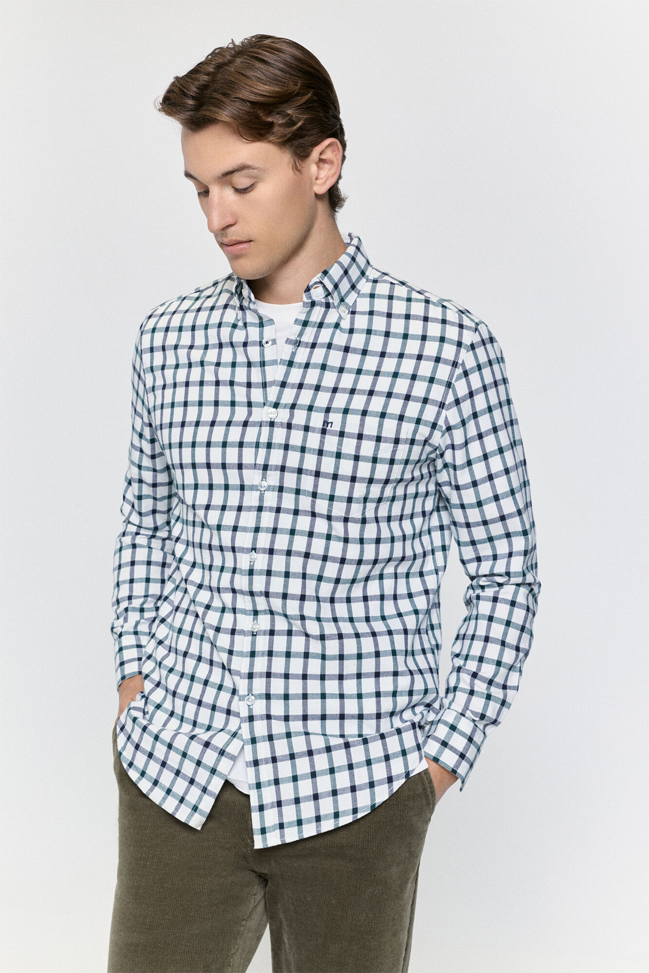 Milano Camisa cuadros relaxed fit