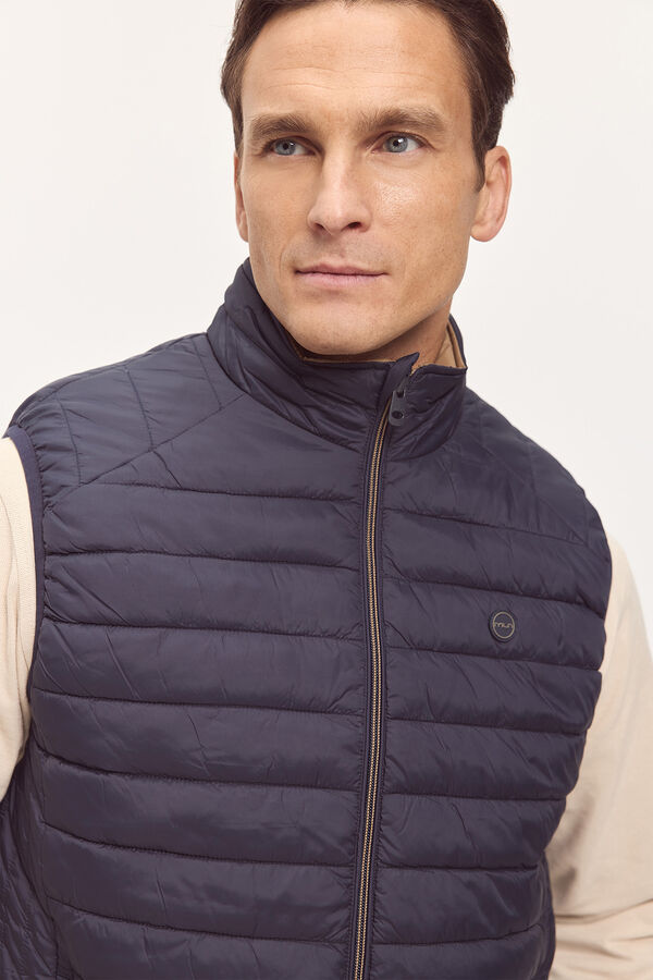 Milano Colete Revers&iacute;vel Milano Marinho