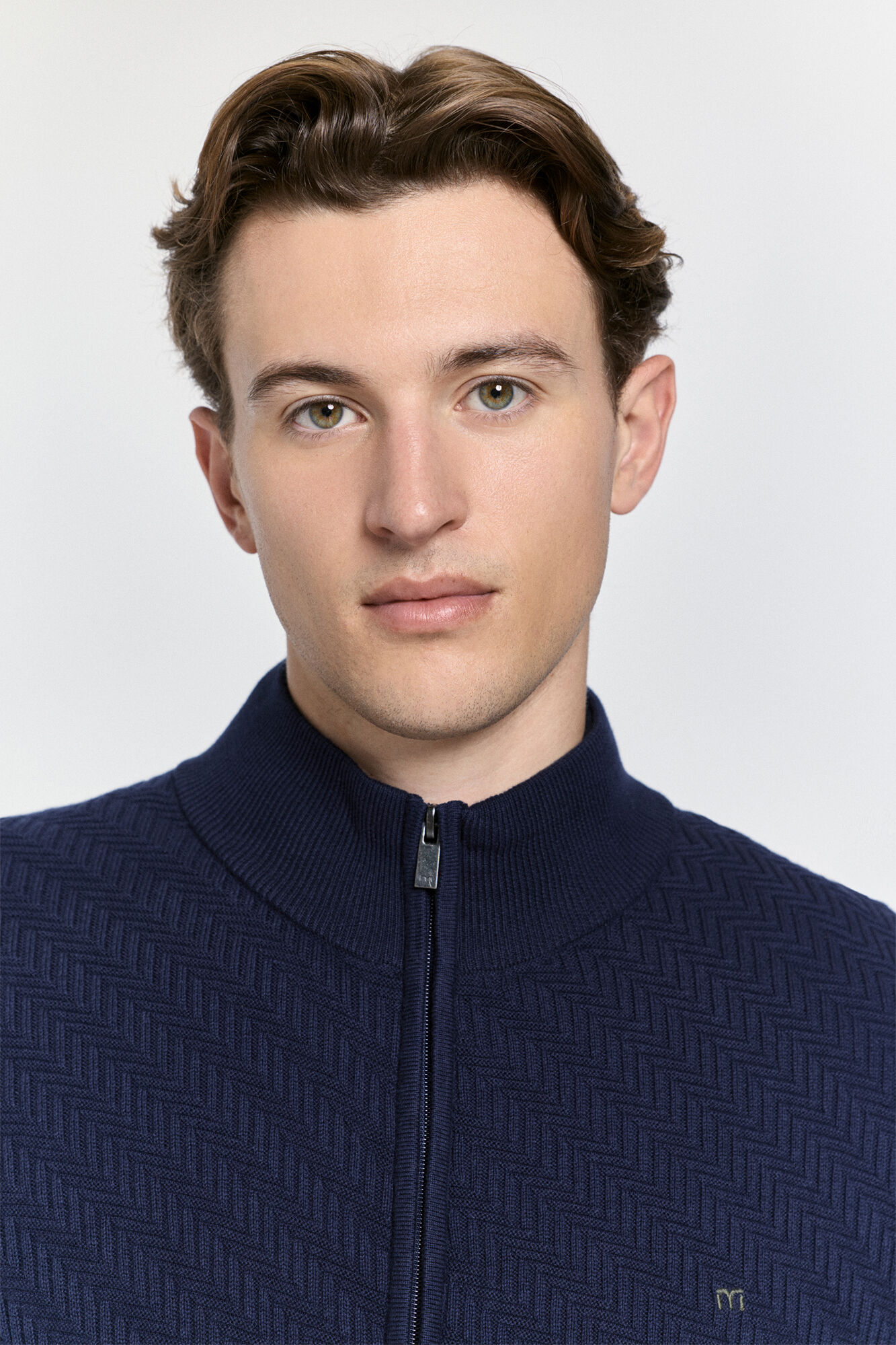 Milano C&aacute;rdigan de punto cremallera