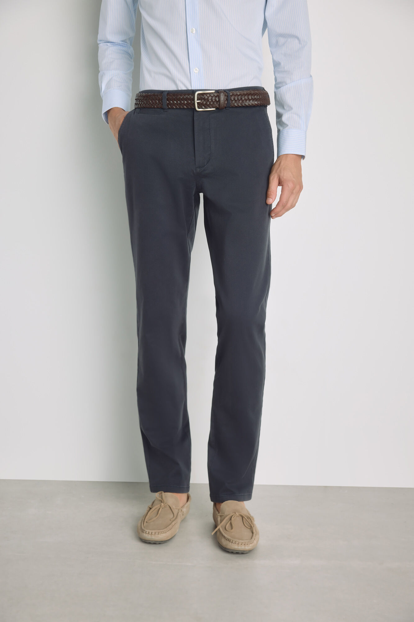 Pedro del Hierro Pantal&oacute;n chino regular fit
