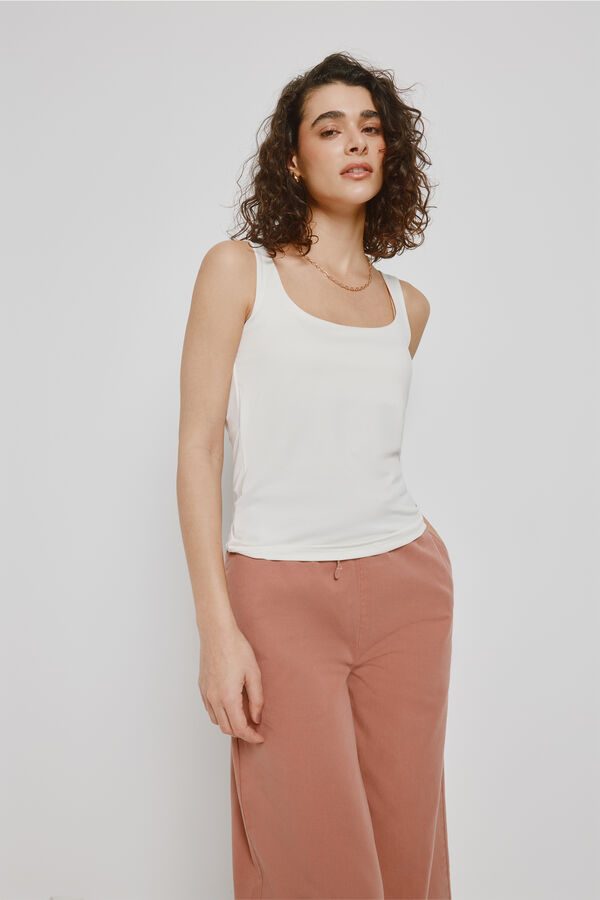 Milano Top nadador Branco