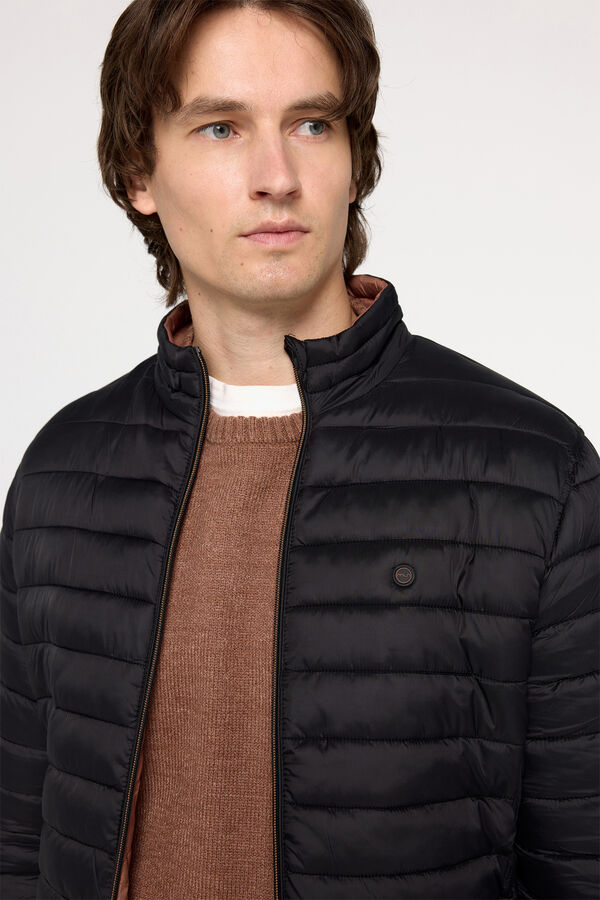 Milano Jaqueta acolchoada revers&iacute;vel Preto