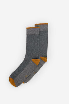Fifty Outlet Calcetines contraste Gris