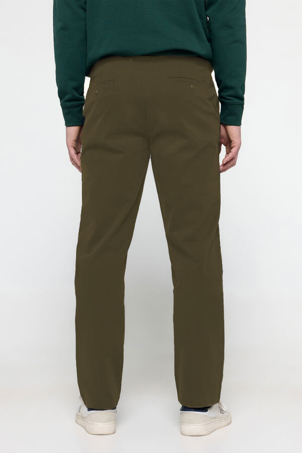 Pedro del Hierro Chino Regular Liso Pedro del Hierro Marr&oacute;n