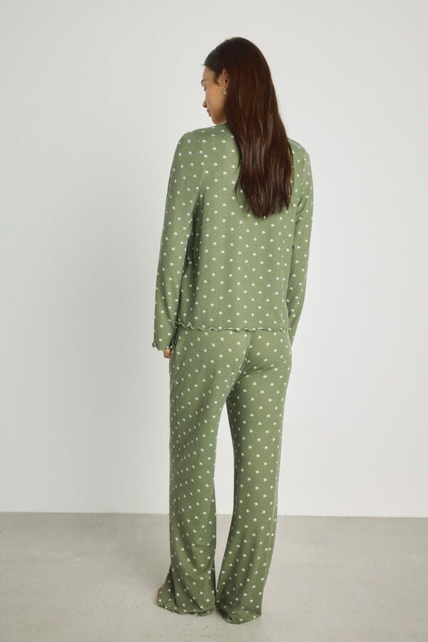 Milano Pijama estampado Cinza medio