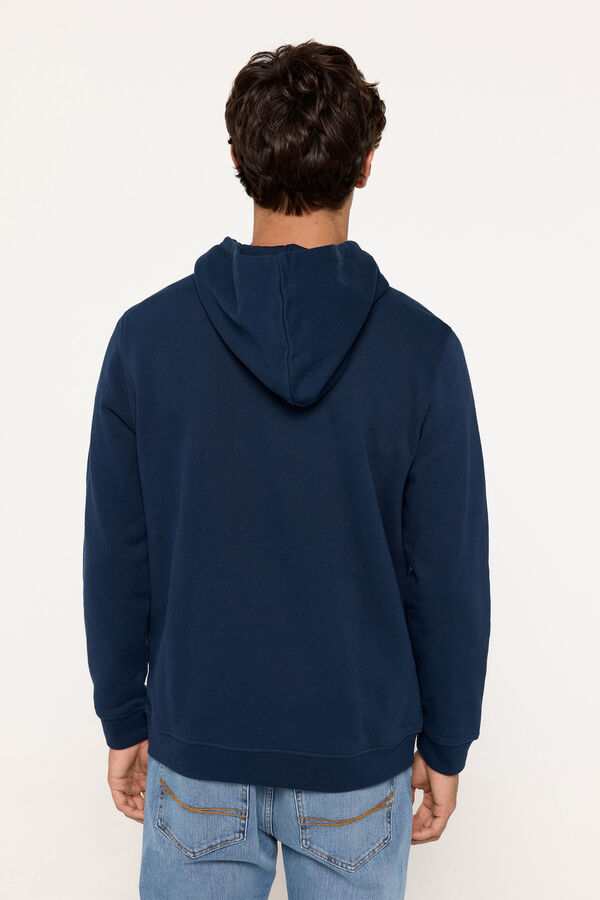 Springfield Sudadera Capucha Springfield Azul Oscuro