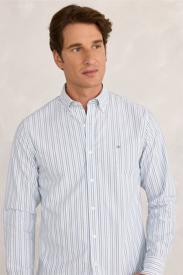 Pedro del Hierro Camisa Sport Rayas Botella