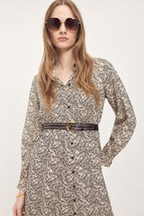 Milano Vestido boho natural