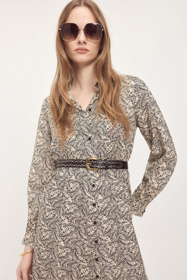 Milano Vestido boho natural