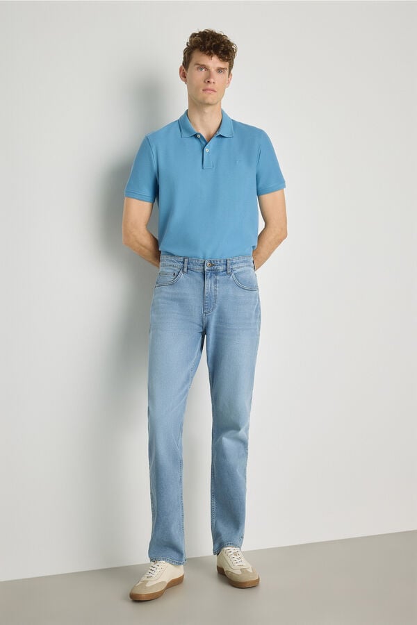 Milano Pantal&oacute;n vaquero regular fit Azul