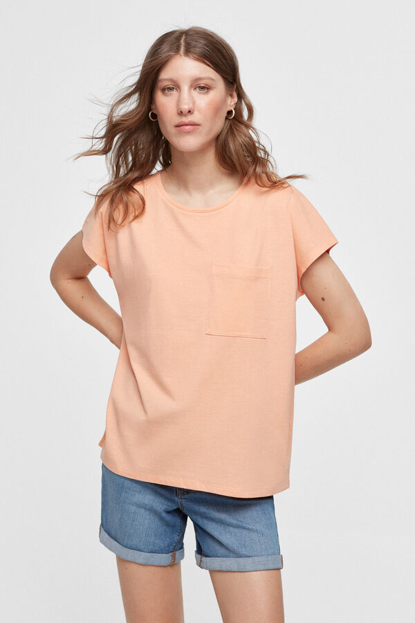 Fifty Outlet Camiseta Oversize Melange lilac