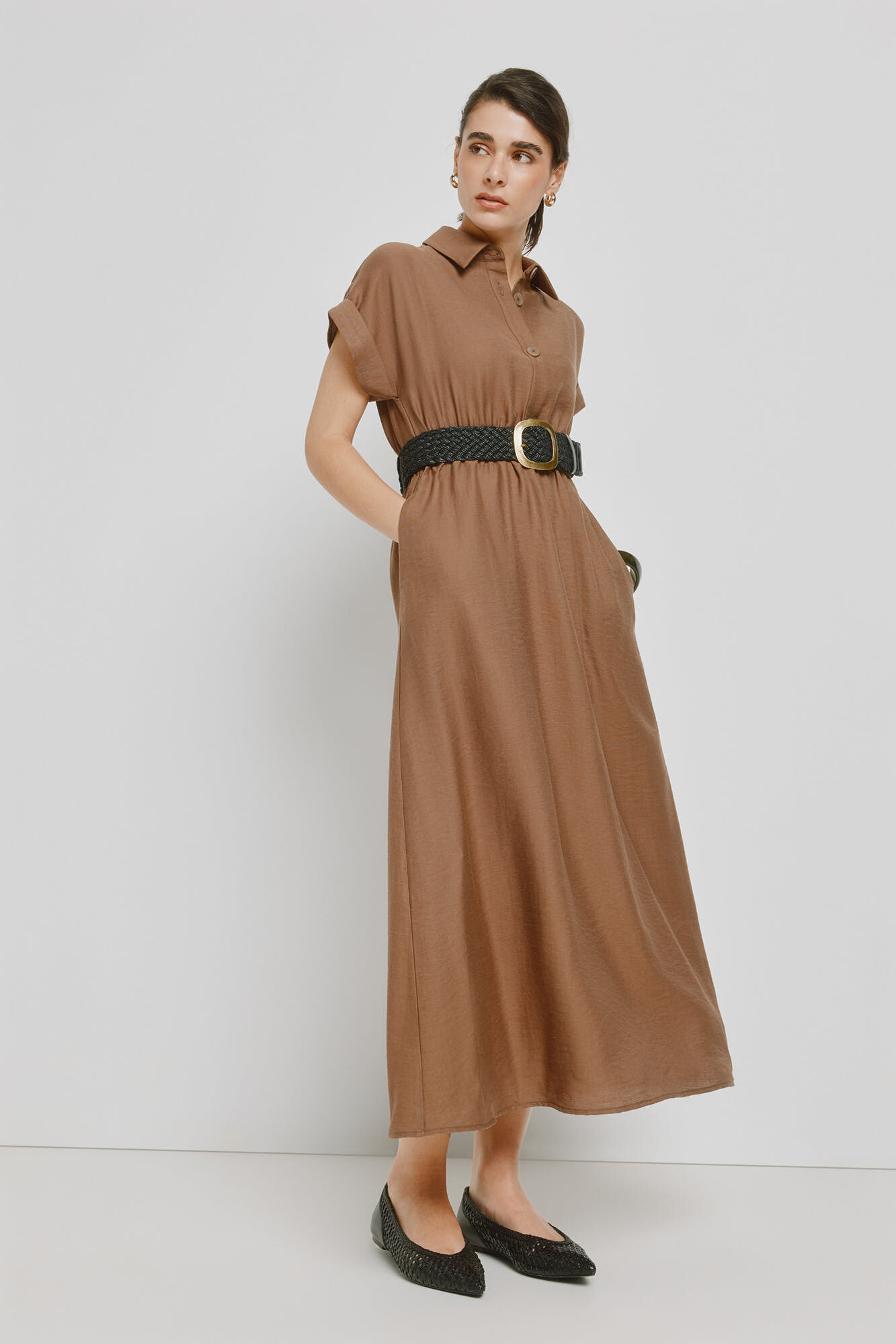 Milano Vestido camiseiro