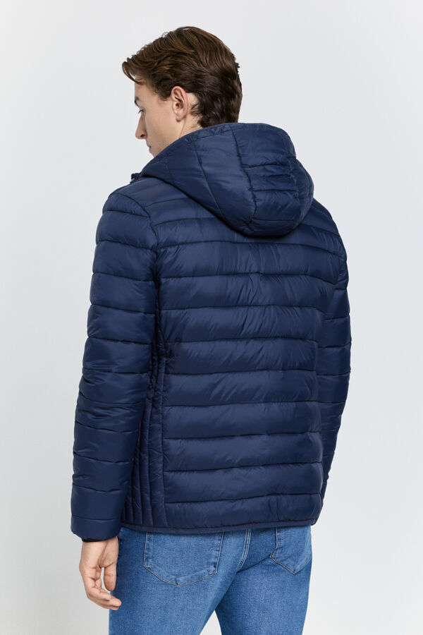 Milano Casaco com capuz Marinho