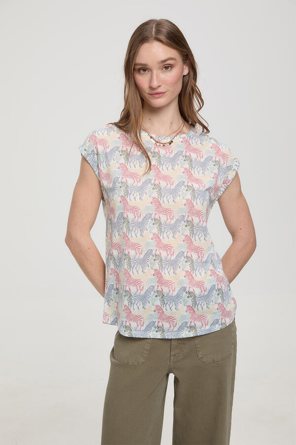 Milano T-shirt estampada Multicolor