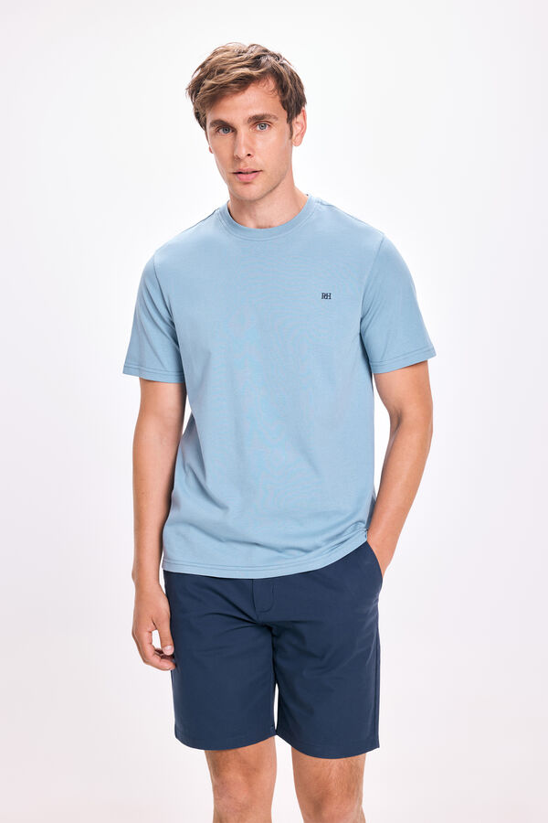 Pedro del Hierro Camiseta B&aacute;sica PDH Azul