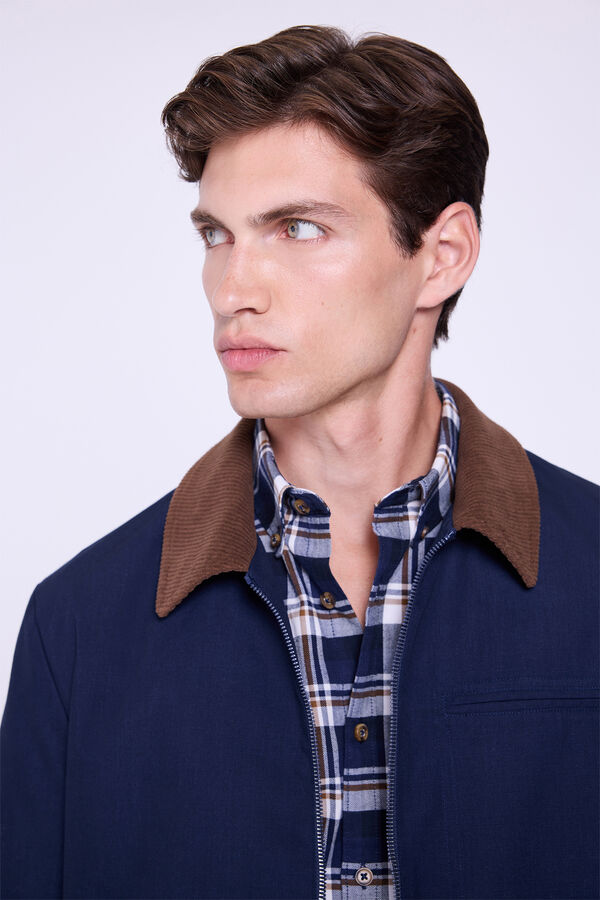 Springfield Chaqueta Mansell Bolsillos Navy