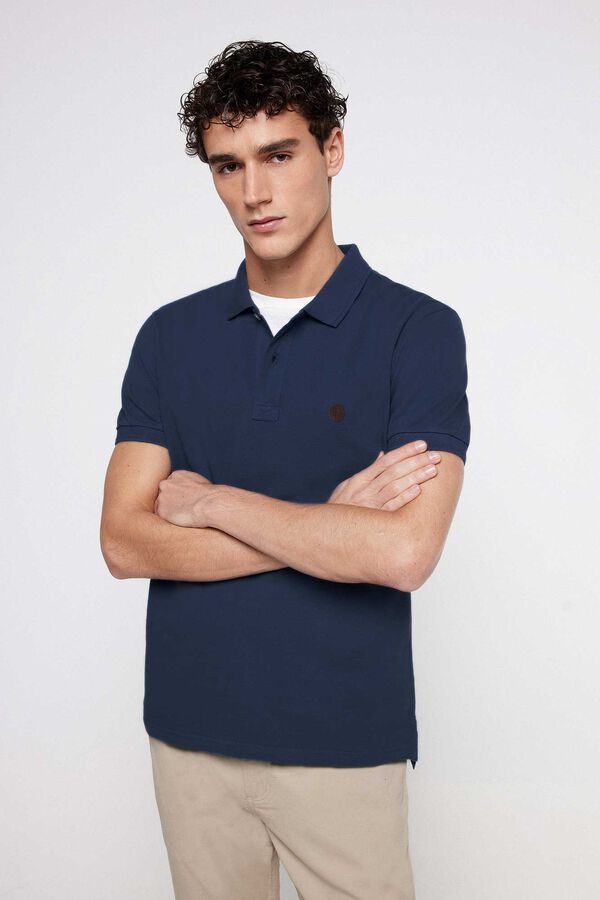 Fifty Outlet Polo basico Springfield Navy