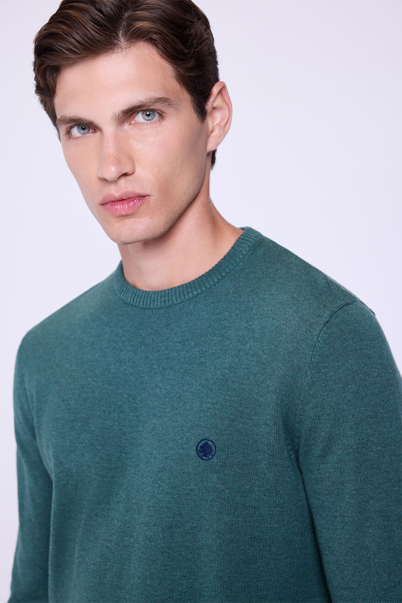 Springfield Camisola b&aacute;sico de gola redonda