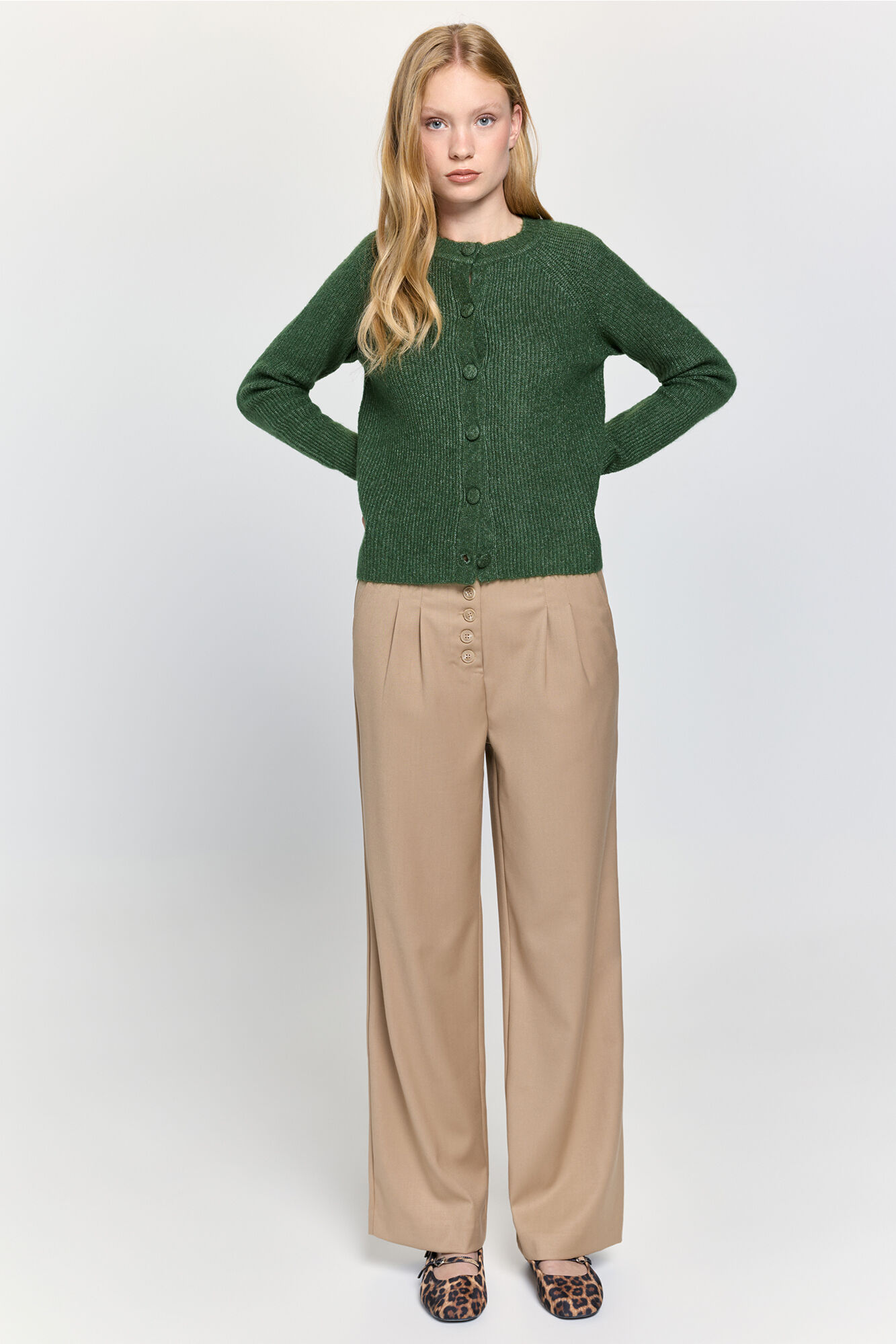 Milano Pantal&oacute;n recto tiro alto