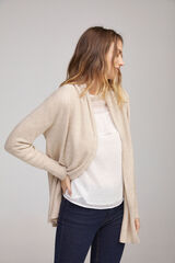Fifty Outlet Cardigan tacto suave Beige
