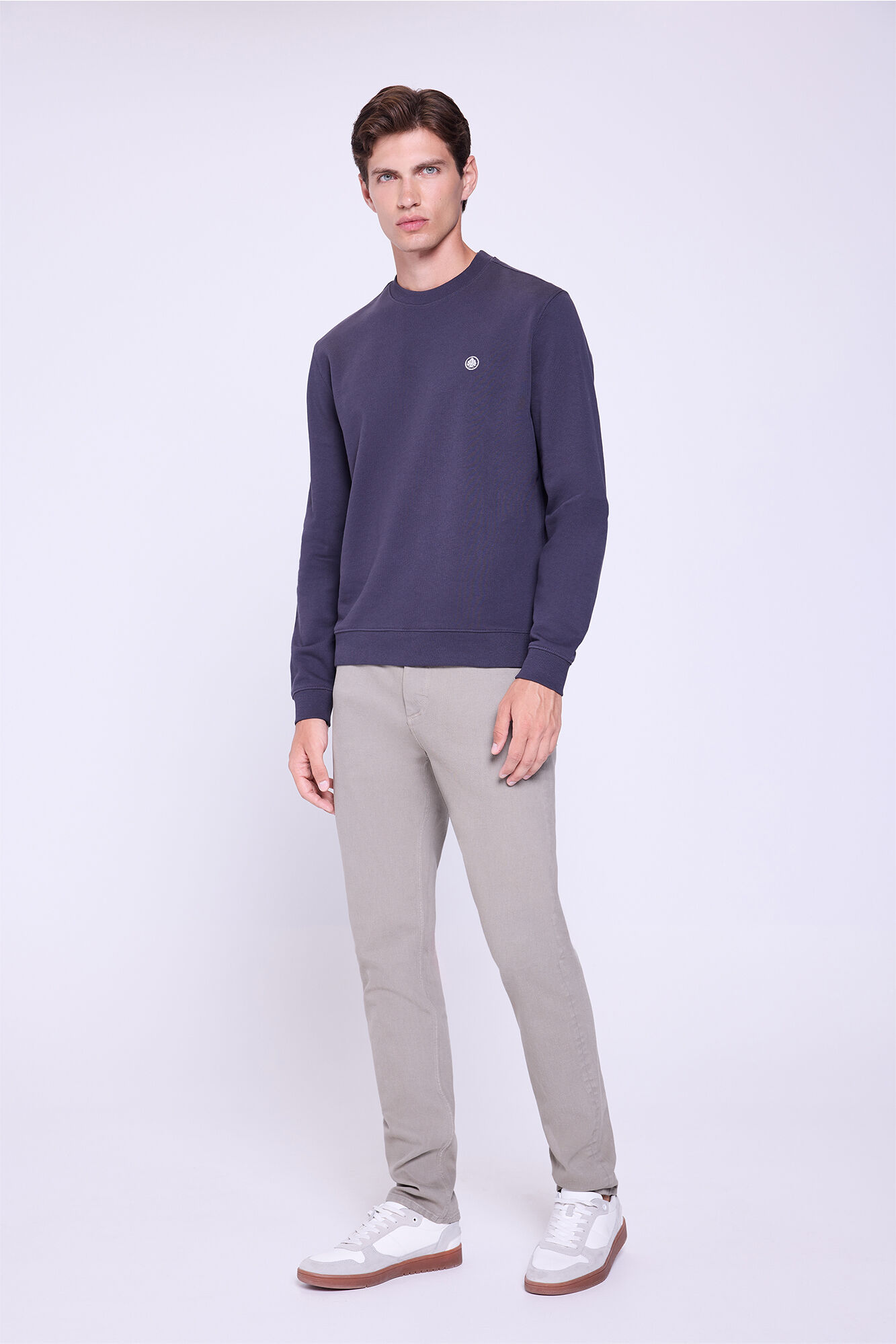 Springfield Sudadera Logo Cuello Caja