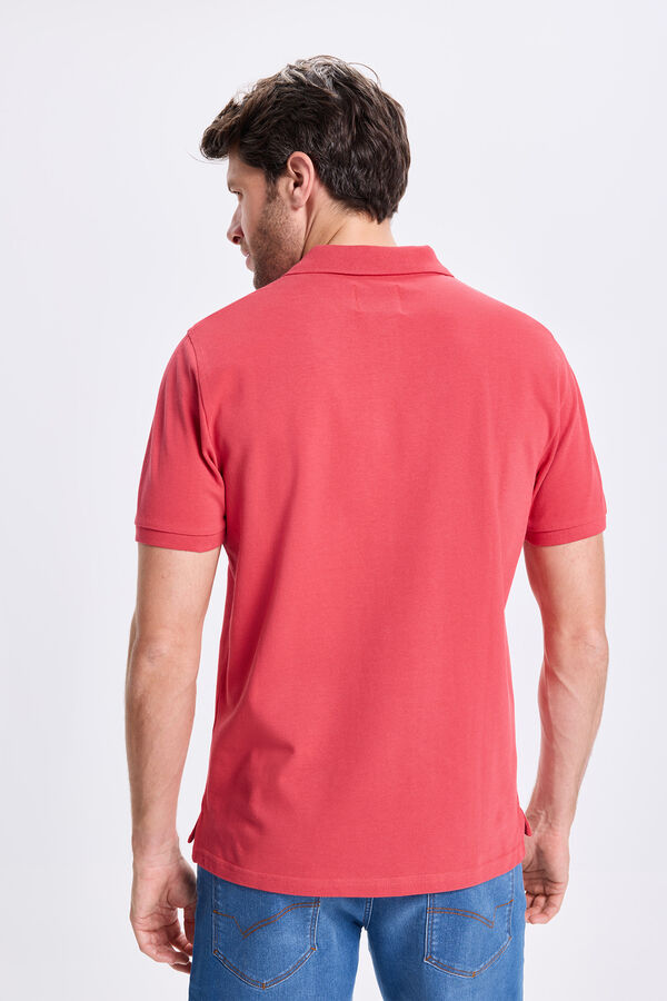 Springfield Polo Básico Springfield Rojo/Coral