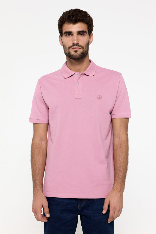 Fifty Outlet Polo básico Springfield Granate