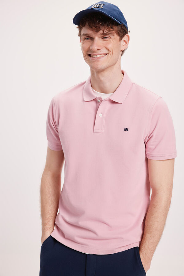 Pedro del Hierro Polo B&aacute;sico PDH Rosa