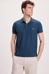 Milano Polo piqu&eacute; Azul